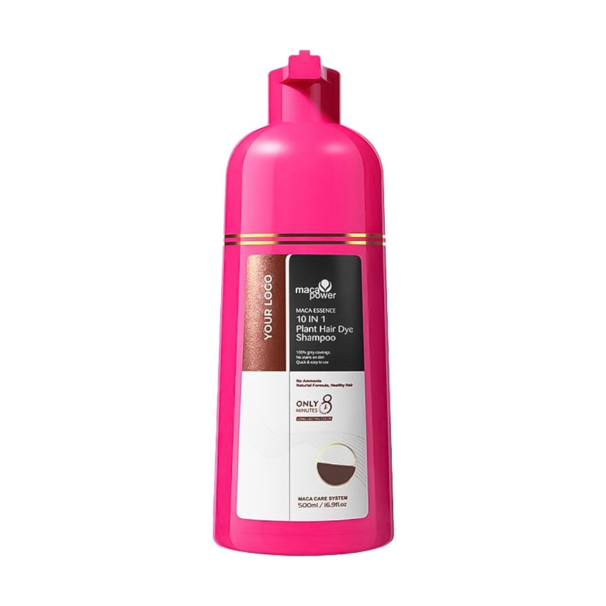 Шампунь для фарбування волосся 10 в 1 Karseell Plant Hair Dye Shampoo, Dark Cofee, 500 мл